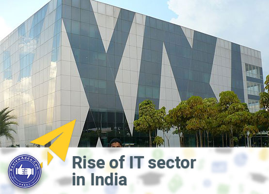 Rise of IT sector in India