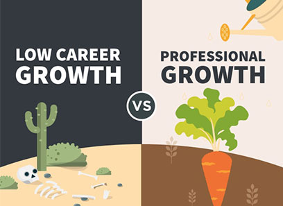 Difference in Growth Job and Career